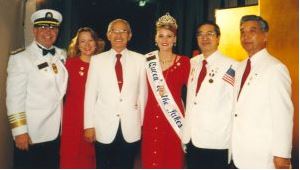 Bill Popp as Commodore in the 2005 Minneapolis Aquatennial
