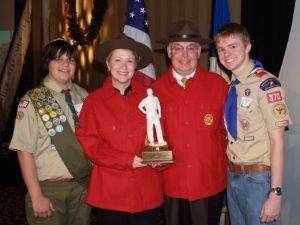 Teri and Bill Popp - Scoutmaster Philanthropy